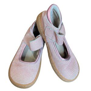 Livie & Luca Gemma Mary Janes in Rose Glitter Girls Size 12 Pebble Glitter Suede
